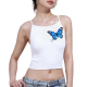 Women's Cross-Strap Yoga Sports Bra with Built-In Chest Pads: Breathable Knit for Spring/Summer Comfort