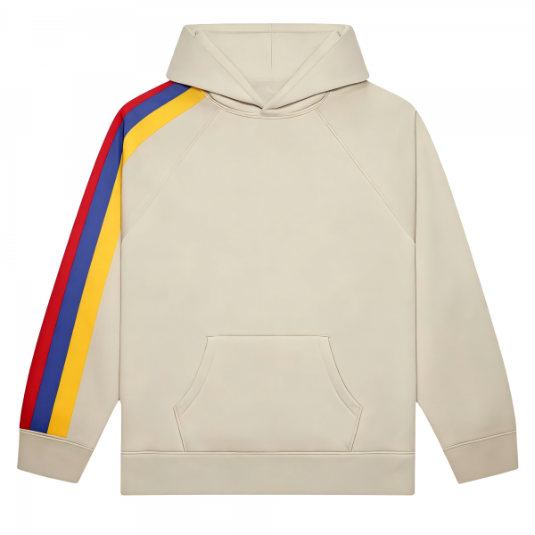 Men's Fleece Hoodies: Heavyweight 100% Cotton, Flock Printed for Everyday Casual